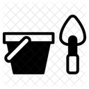 Bucket And Shovel  Icon