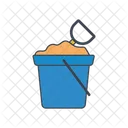 Bucket and spade  Icon