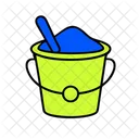 Bucket And Spade Summer Vacation Icon