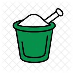Bucket and spade  Icon