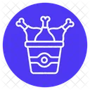 Bucket Chicken  Icon