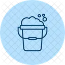 Bucket Gardening Tools Icon