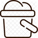 Bucket Sand Shovelt Icon