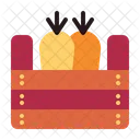 Bucket Vegetable Autumn Icon