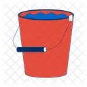 Bucket Pail Water Icon