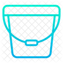 Water Bucket Bathroom Equipment Icon