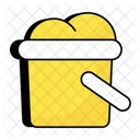 Bucket Cleaning Ecommerce Icon