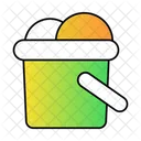 Bucket Cleaning Ecommerce Icon