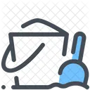 Bucket Scoop Shovel Icon