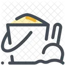 Bucket Scoop Shovel Icon