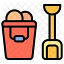 Bucket Pail Beach Icon