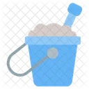 Bucket Toy Kid And Baby Icon