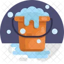 Bucket Soapy Water Basket Icon
