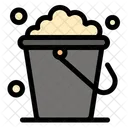 Bucket Cleaning Floor Icon