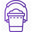 Bucket Work Construction Icon
