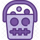 Bucket Trick Or Treat Halloween Icon
