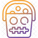Bucket Trick Or Treat Halloween Icon