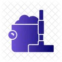 Bucket Cleaning Mop Icon