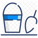 Bucket Beach Shovel Icon