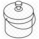 Basket Bucket Pail Icon