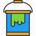 Bucket Color Drawing Icon