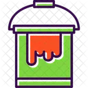 Bucket Color Drawing Icon