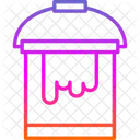 Bucket Color Drawing Icon