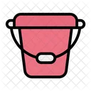 Bucket Paint Plastic Bucket Icon