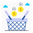 Basket Buying Ecommerce Icon