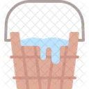 Bucket Wellness Wooden Icon
