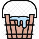Bucket Wellness Wooden Icon