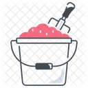 Bucket Basket Cart Icon