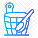 Bucket Sauna Wellness Icon