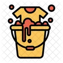 Bucket Laundry  Icon