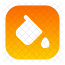 Bucket Square Graphic Tool Icon