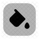 Bucket Square Icon