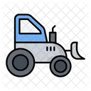Bucket Tractor Skid Steer Tractor Loader Icon