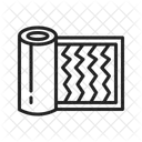 Buckram Nahen Schneiden Symbol