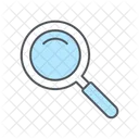 Bucle Zoom Lupa Icono