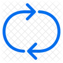 Bucle Diseno Flechas Icono