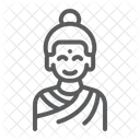 Buda Meditacao Budismo Icon