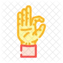 Buddha Hand Gesture Icon
