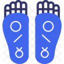Buddha S Footprint Spiritual Impression Iconic Symbol Icône