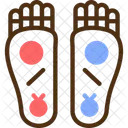 Buddha S Footprint Spiritual Impression Iconic Symbol Icône