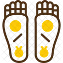 Buddha S Footprint Spiritual Impression Iconic Symbol Icône