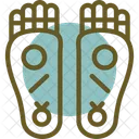 Buddha S Footprint Spiritual Impression Iconic Symbol Icône
