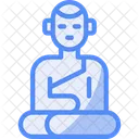 Buddha Statue Spiritual Icon Meditation Symbol Icon