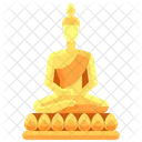 부처님 동상  아이콘