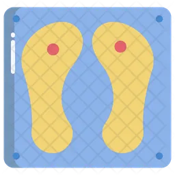 Buddhas Footprint  Icon