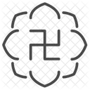 Buddhism swastika  Icon